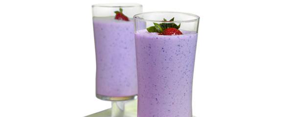 Blueberry smoothie