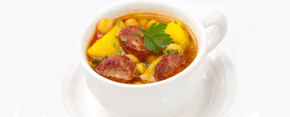 White Bean & Chorizo Soup