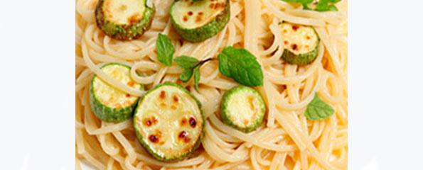 Zucchini and Tomato Spaghetti