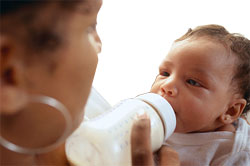 Baby bottlefeed