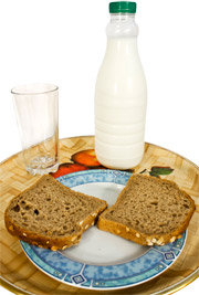 Bread and milk