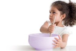 Nutrition from age two to five